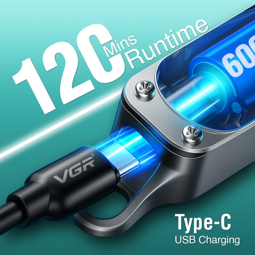 120-Minute Battery Runtime