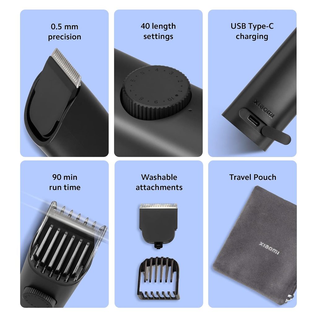 Benefits of Xiaomi Beard Trimmer 2C