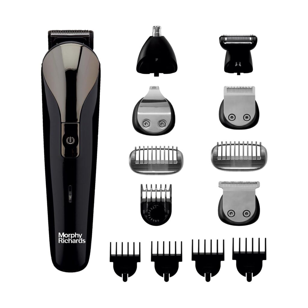 Morphy Richards Kingsman Pro 12-in-1 Grooming Kit.