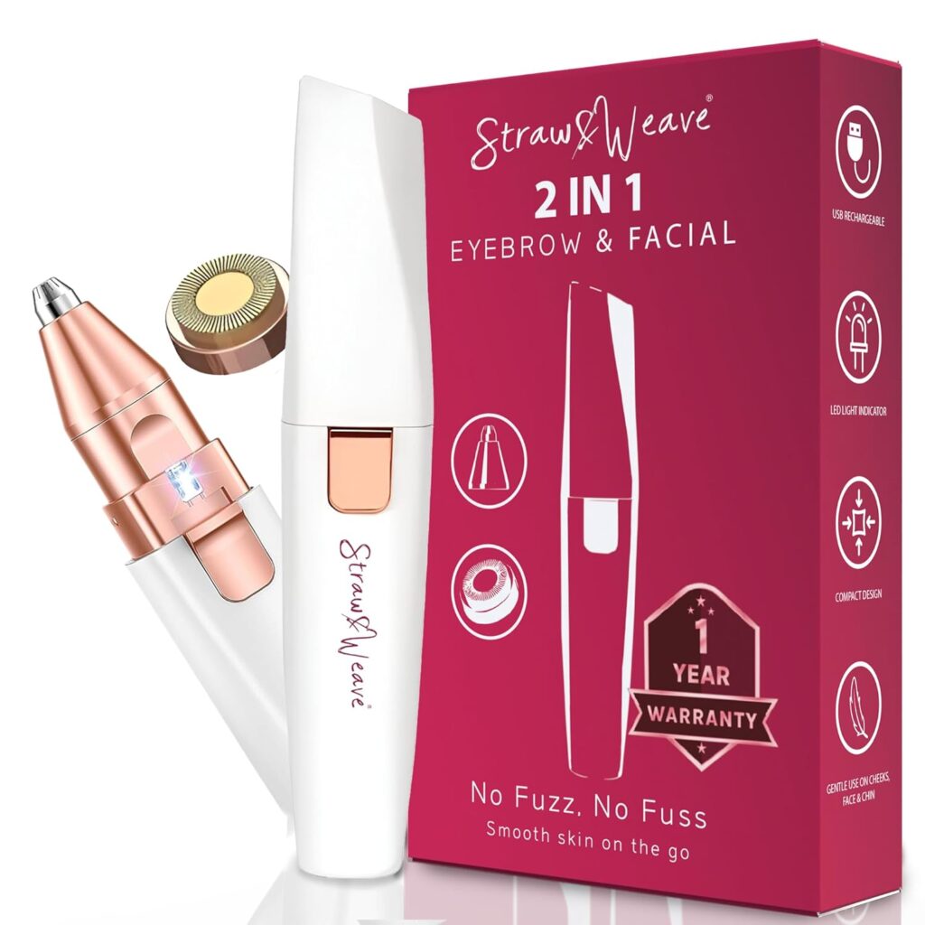 S&W 2-in-1 Face Trimmer for Women