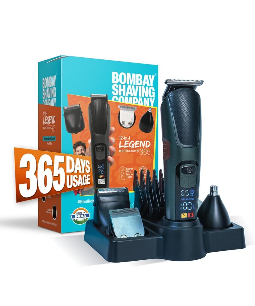 Bombay Shaving Company Legend 365 12-in-1 Waterproof Trimmer